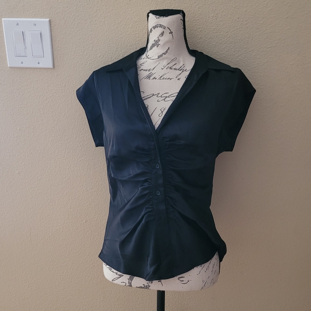 Elegant Black Women's Top